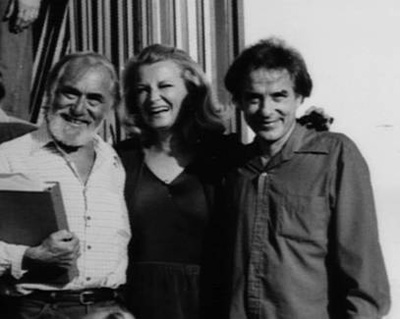 Ted Allan with Gena and John
